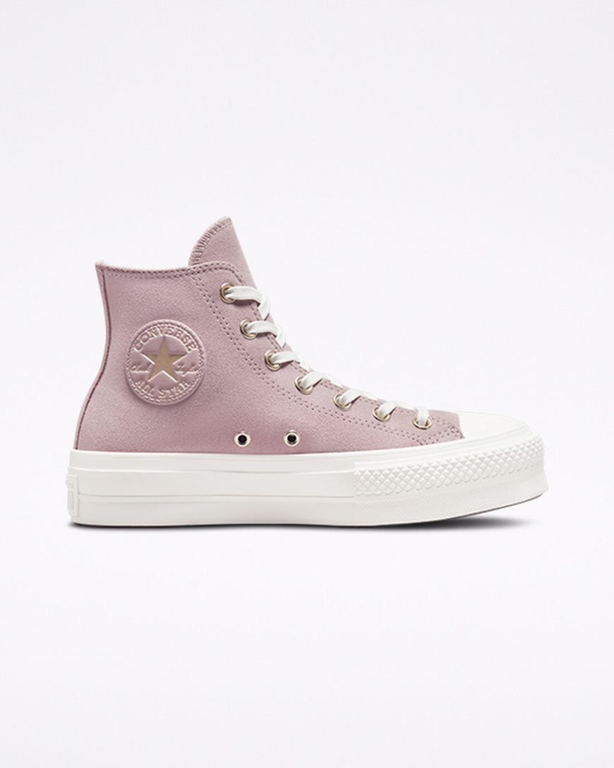 Topanky Na Platforme Converse Chuck Taylor All Star Lift Earthy Neutrals Vysoke Damske Siva | SK CQYIB9